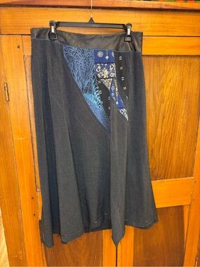 90s KOOS of Course Patchwork Skirt - size 14